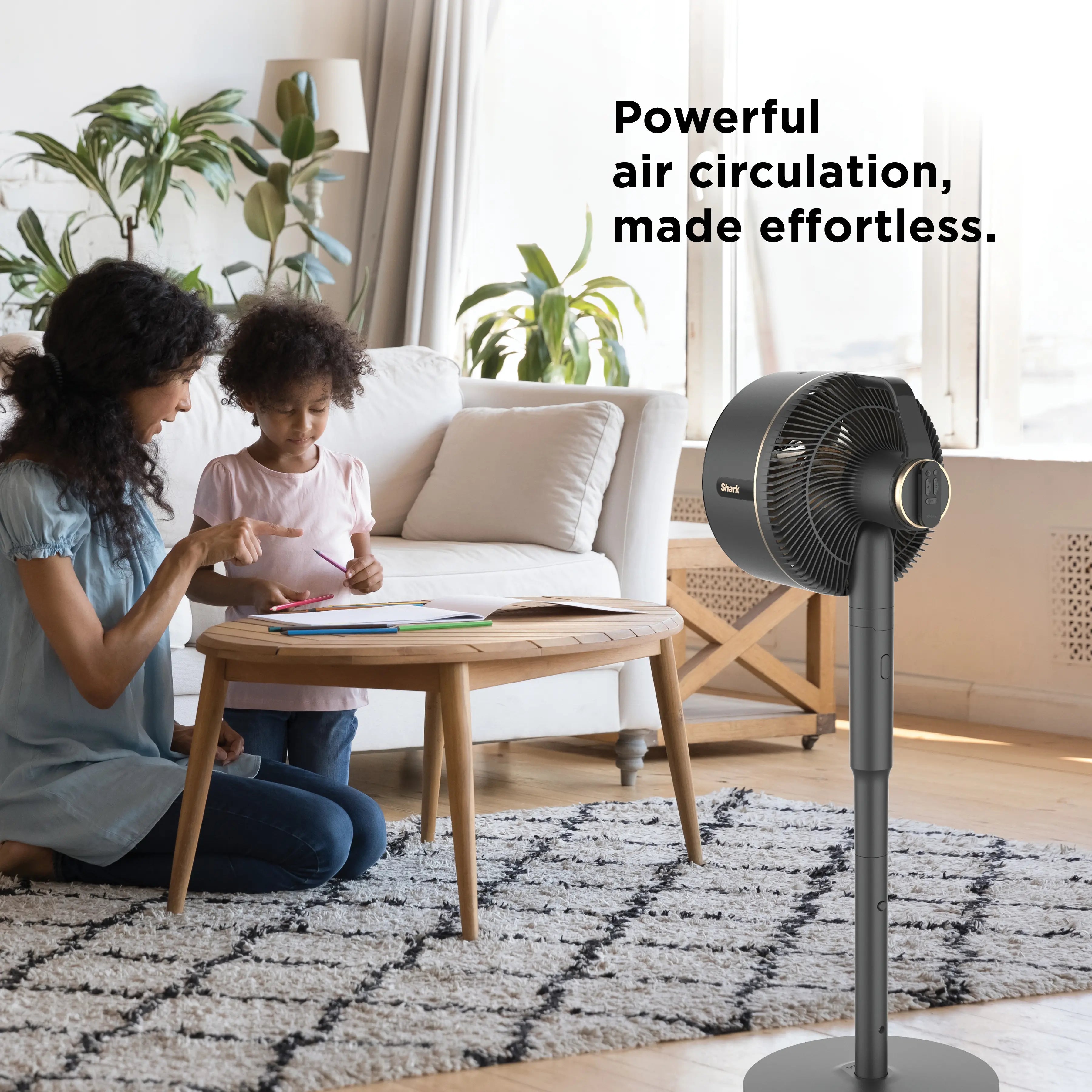 2-in-1 Cordless Misting Fan - Indoor & outdoor oscillating fan, pedestal & tabletop, corded & cordless portable fan with outdoor InstaCool mi