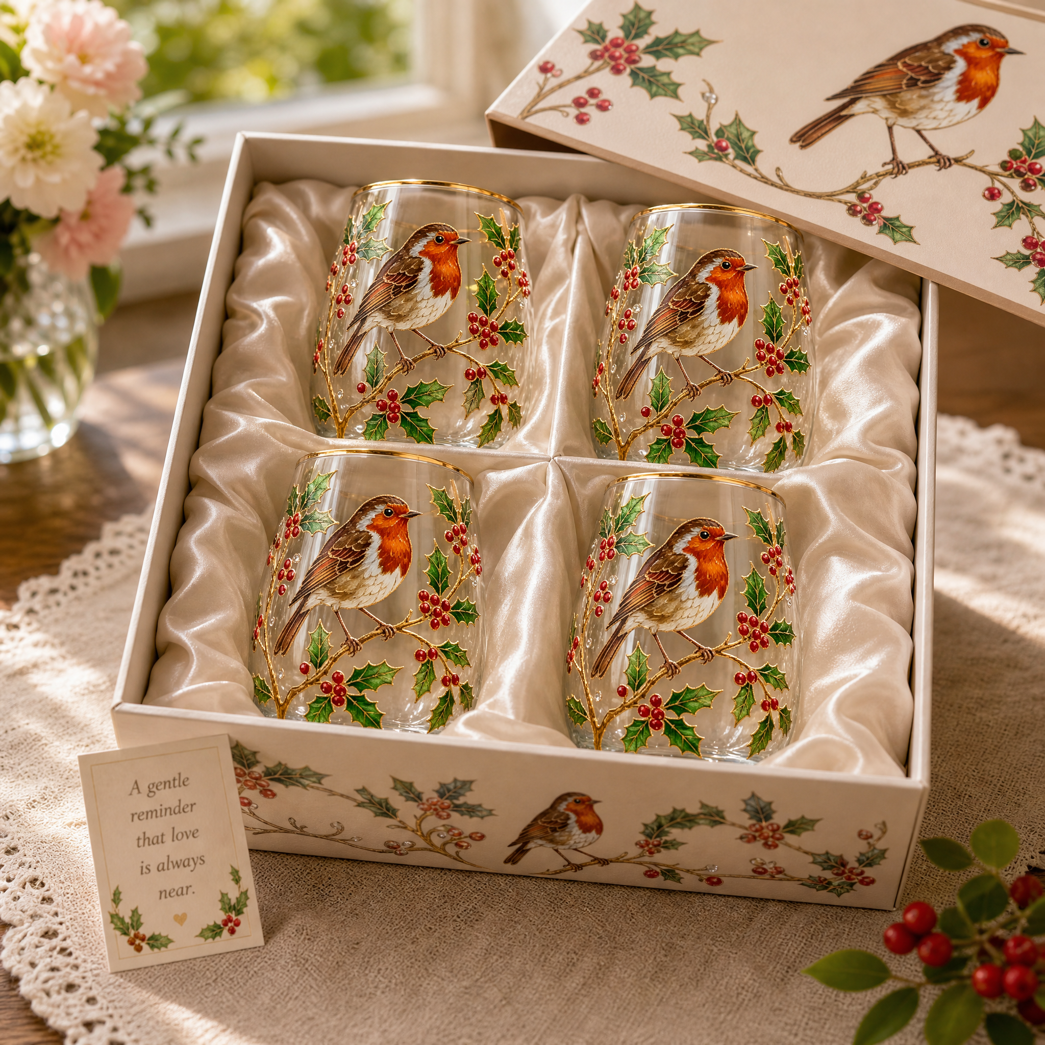🌸Limited Edition 2026 Hummingbird Morning Bliss Glass Cup☕