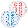 [DealsForYouDays]VEVOR Inflatable Bumper Balls 2-Pack,  5FT/1.5M Body Sumo Zorb Balls for Teen & Adult, 0.8mm Thick PVC Human Hamster Bubble Balls for Outdoor Team Gaming Play, Bumper Bopper Toys for Garden, Yard, Park